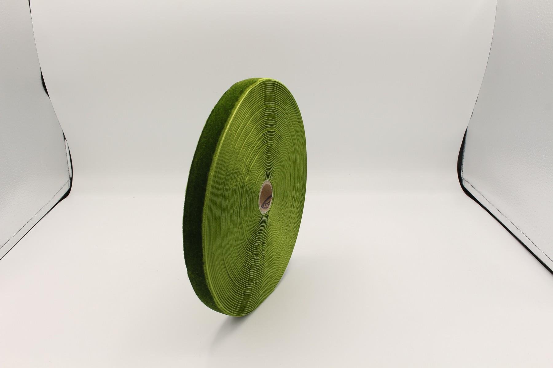 Gül Kadife Kurdele Haki