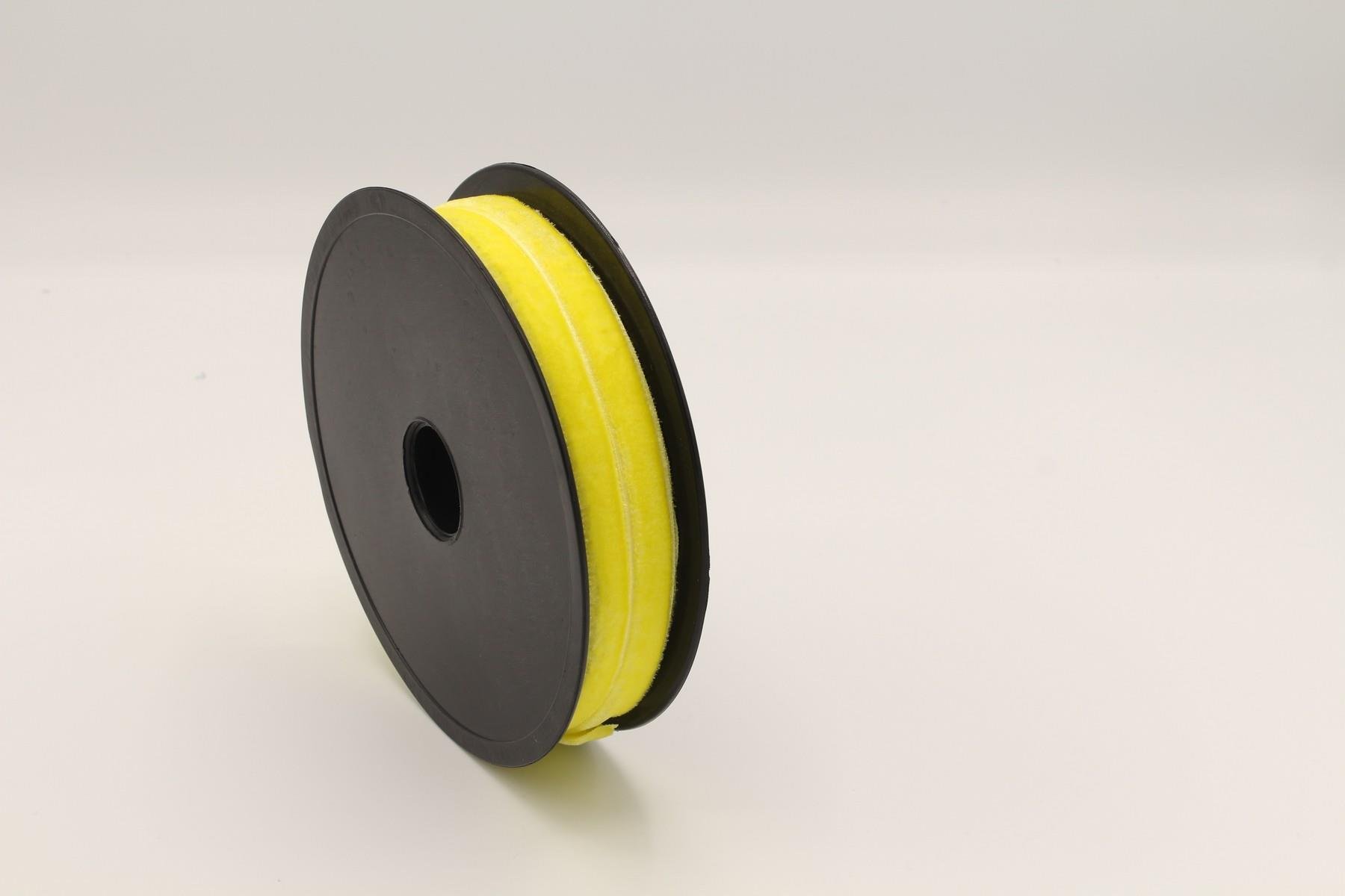 Gül Kadife Kurdele Sarı