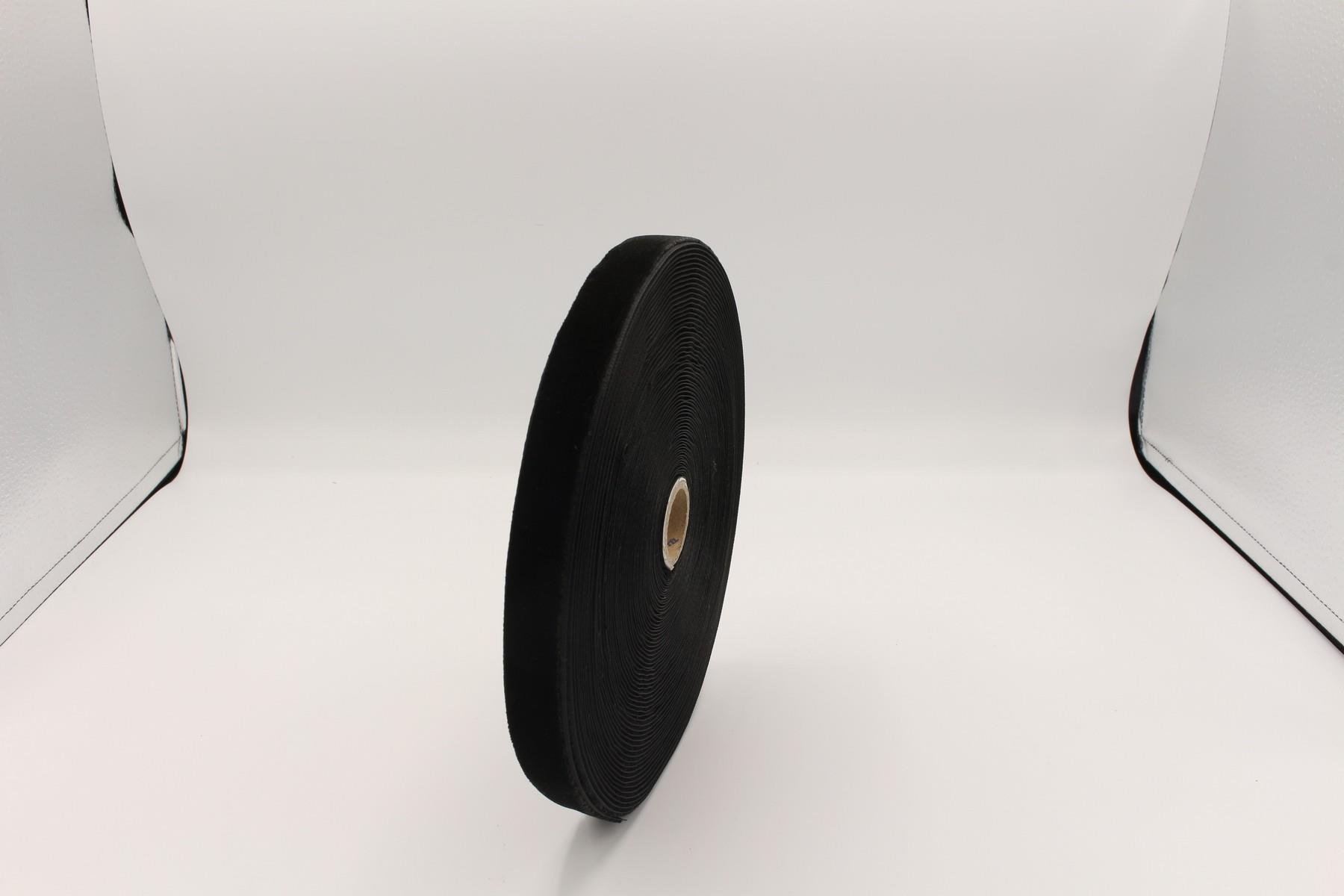 Gül Kadife Kurdele Siyah