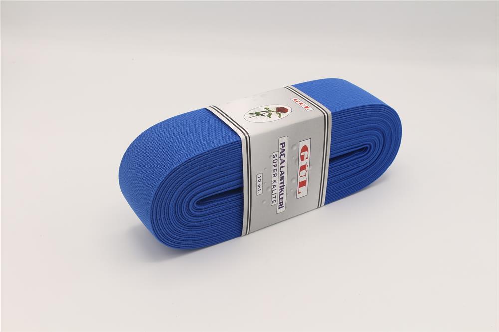 Gül Renkli Lastik 5 Cm - 10 mt Saks