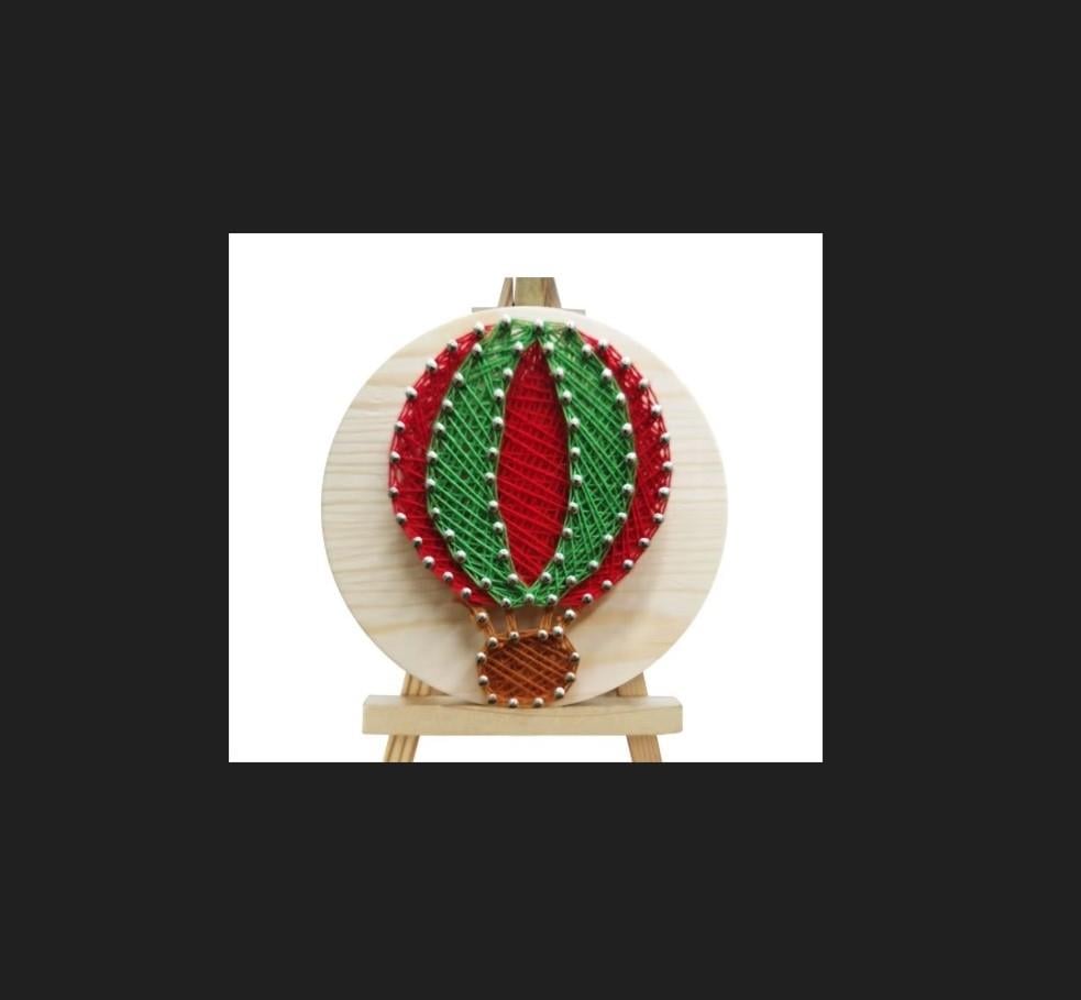 Kendin Yap İp Sanat Seti Paraşüt 11*11 cm