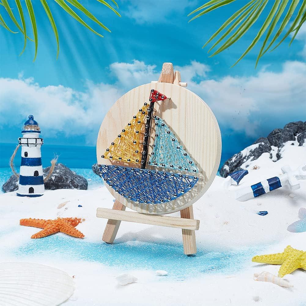 Kendin Yap İp Sanat Seti Yelken 11*11 cm