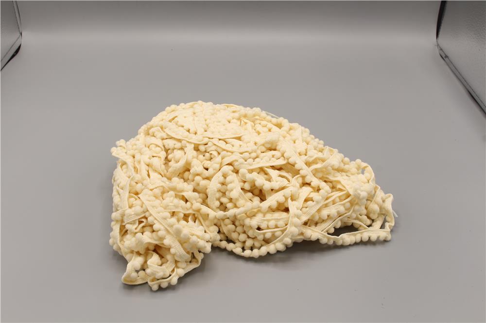 Mini Ponpon - 40 mt Krem