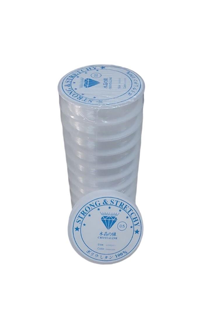 Misina Elastik - 0.5 mm Şeffaf