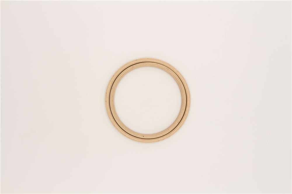 Nurge Ahşap Düz Nakış Kasnak No:1 - 8 mm Açık Kahverengi