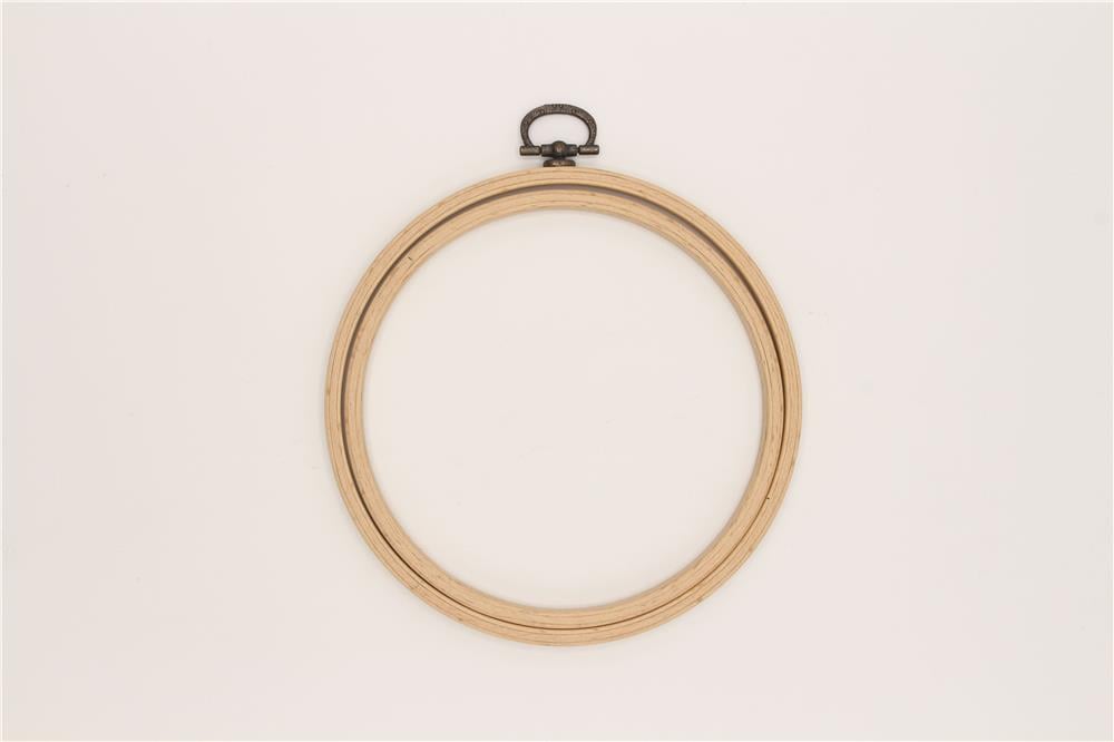 Nurge Ahşap Pano Nakış Kasnak No:2 - 8 mm Açık Kahverengi
