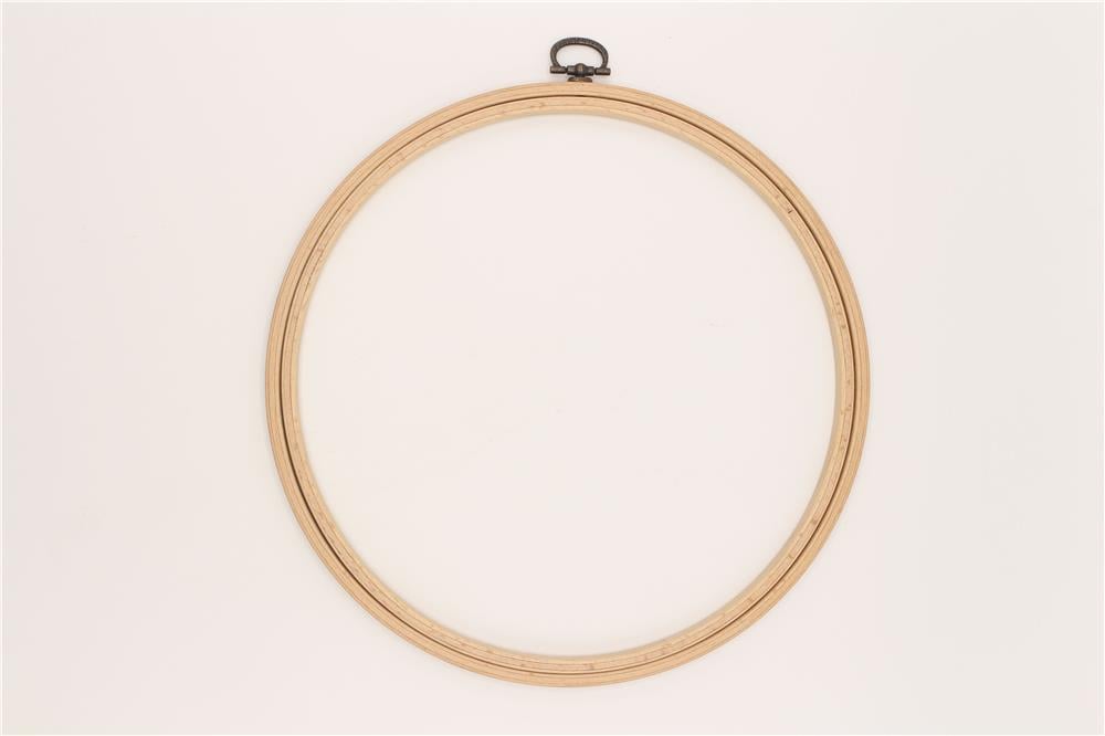 Nurge Ahşap Pano Nakış Kasnak No:5 - 8 mm Açık Kahverengi
