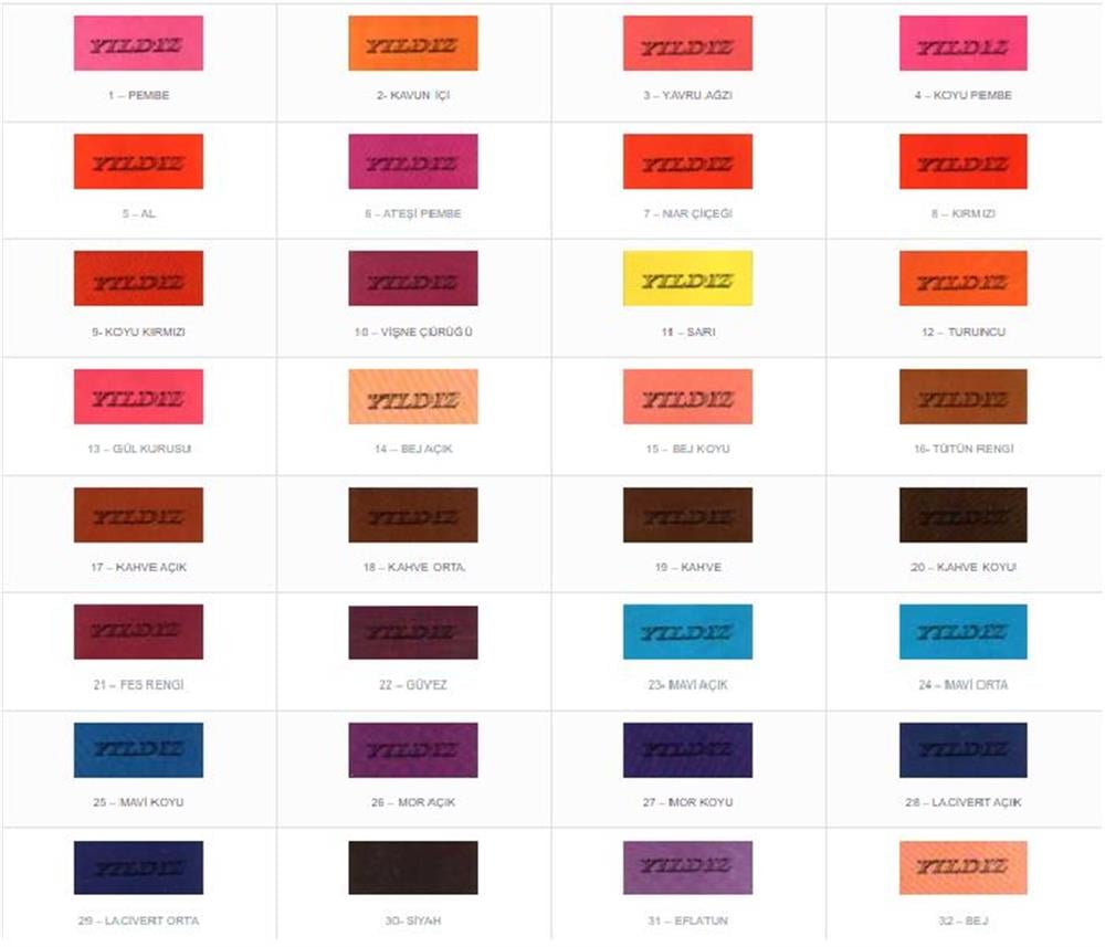 Tek Yıldız Kumaş Boyası - Zeytin Yeşil