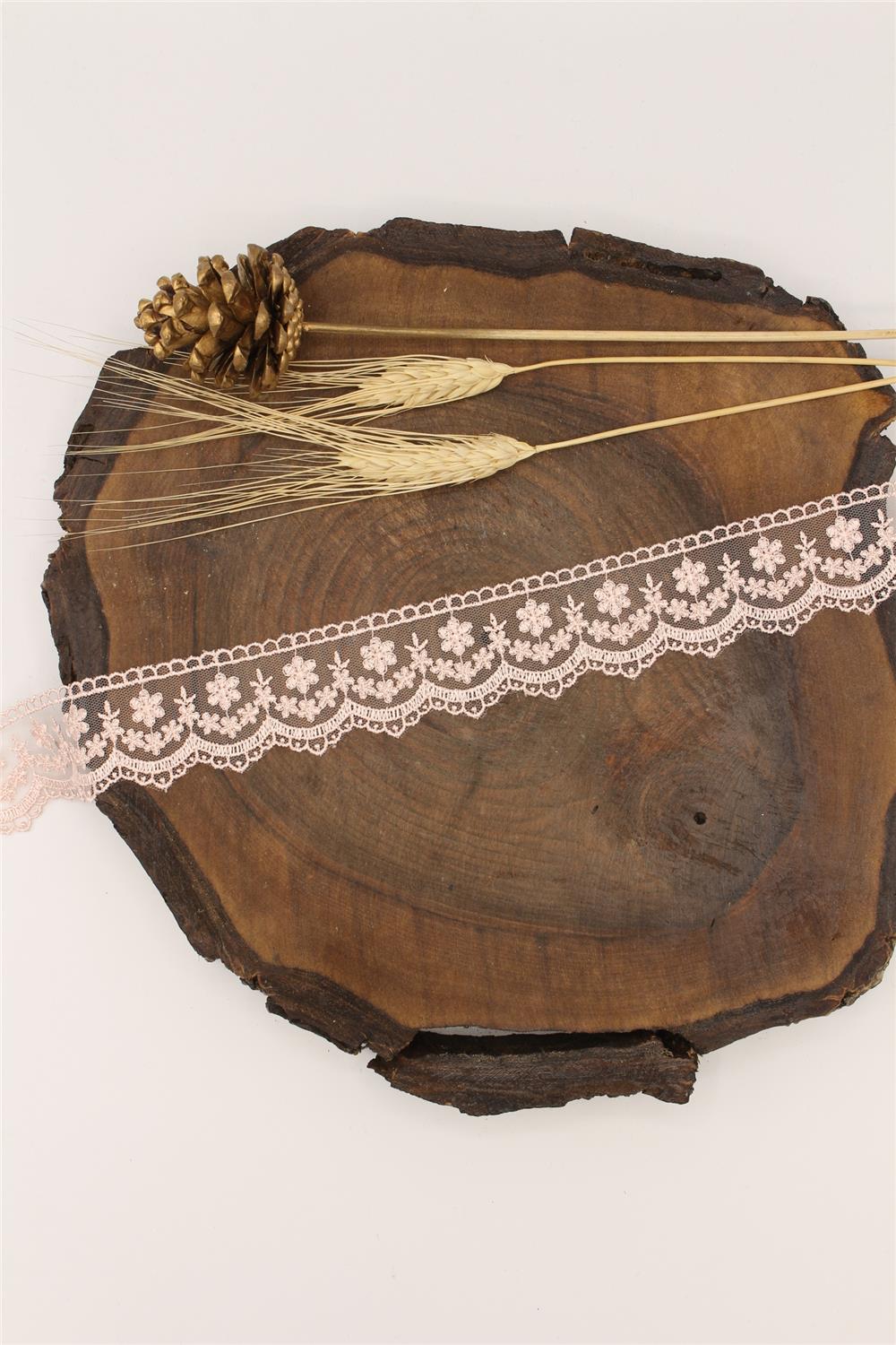 Tül Güpür 72198 - 9 Mt Pudra