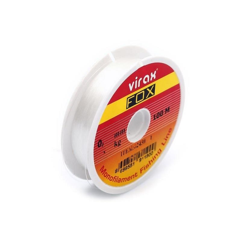 0.50mm VİRAX FOX BEYAZ MAKARA MİSİNA 100m