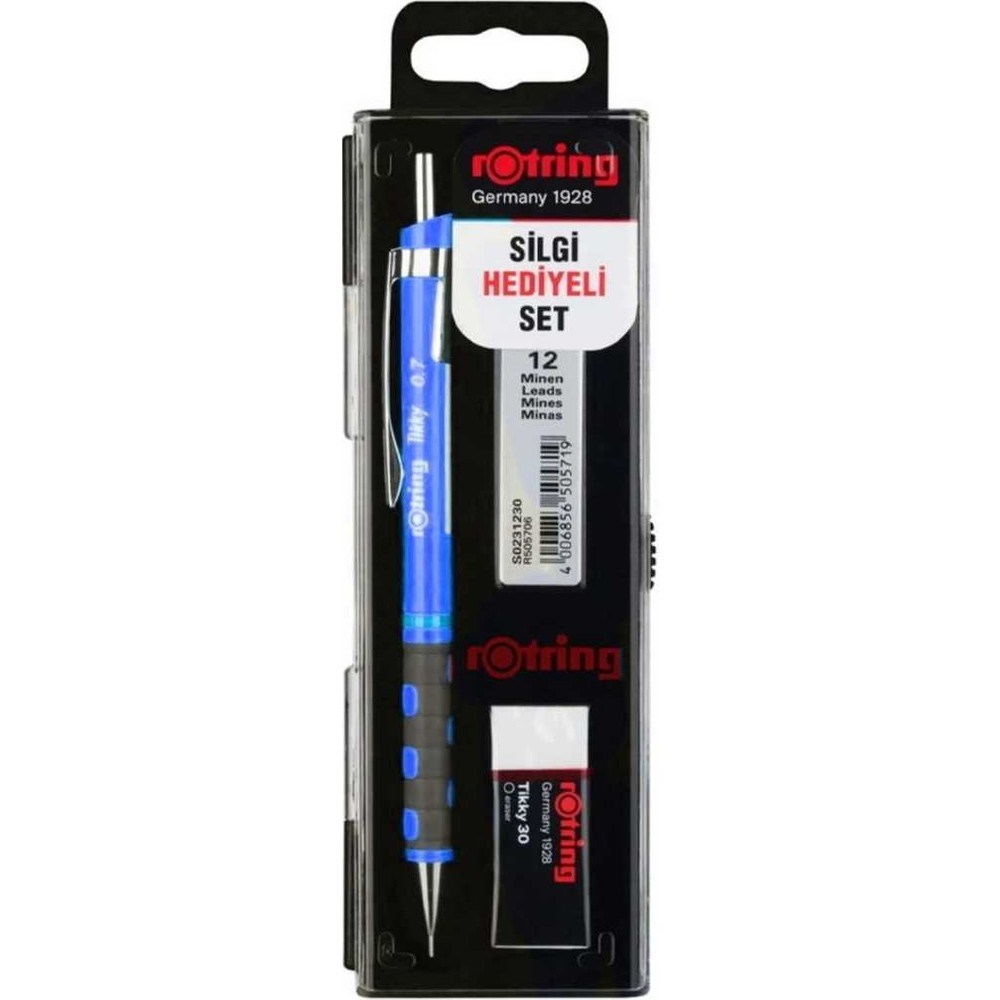 0.7 mm Menekşe Mavi Versatil Kalem, Ergonomik