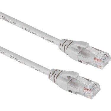 10 Metre Cat6 Kablo - Gri Renkli ve Yüksek Kalite