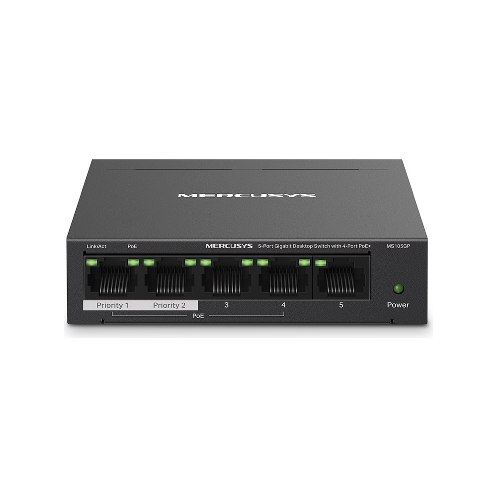 10-Port Masaüstü Gigabit Switch, Hızlı Veri İletimi Sağlar