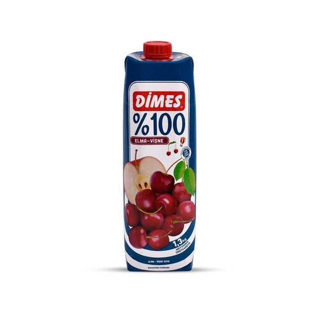 %100 Elma-Vişne 1000ml