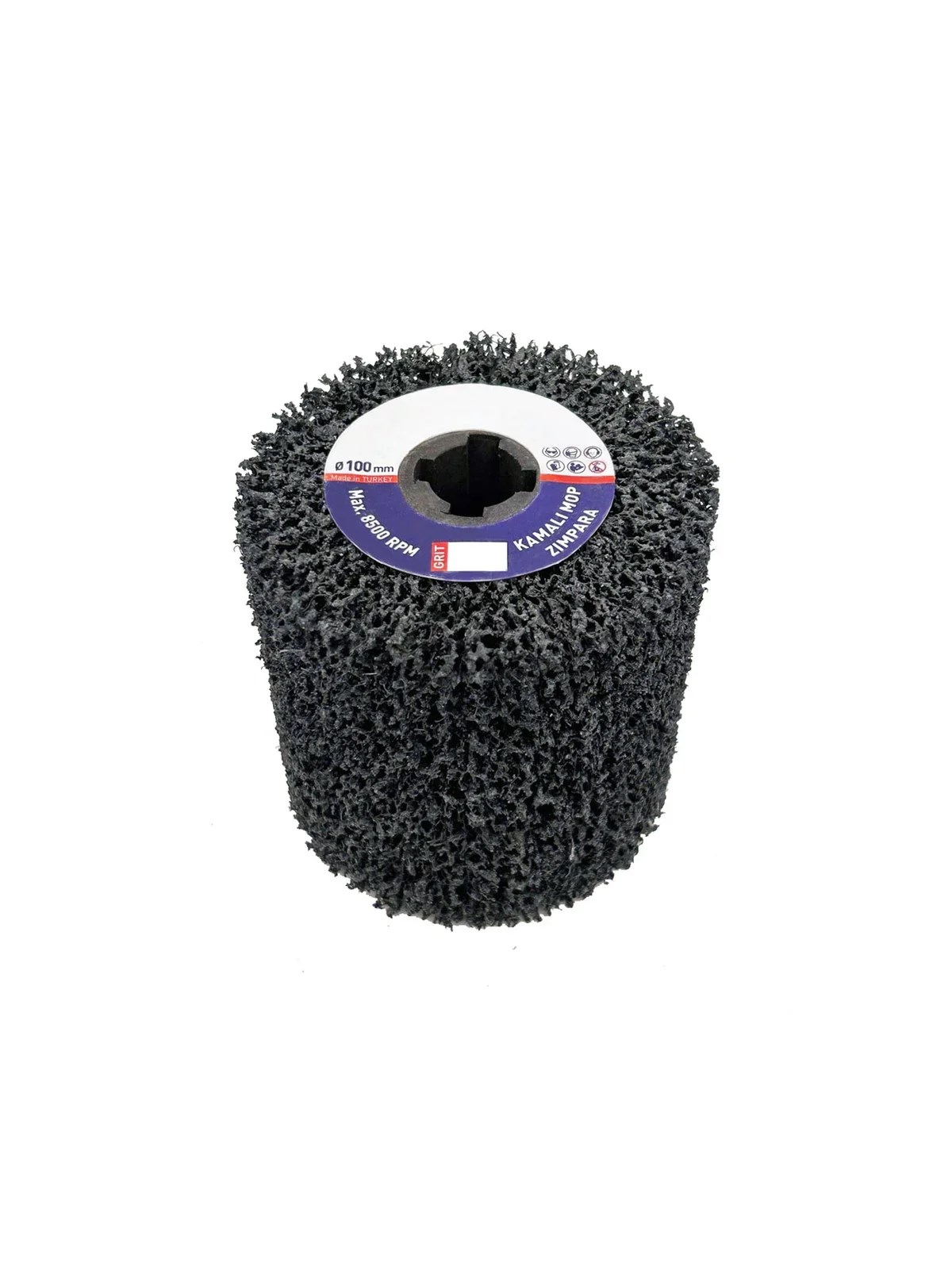 100X100X19 KAMALI SERT SİLİCİ MOP ZIMPARA  59798