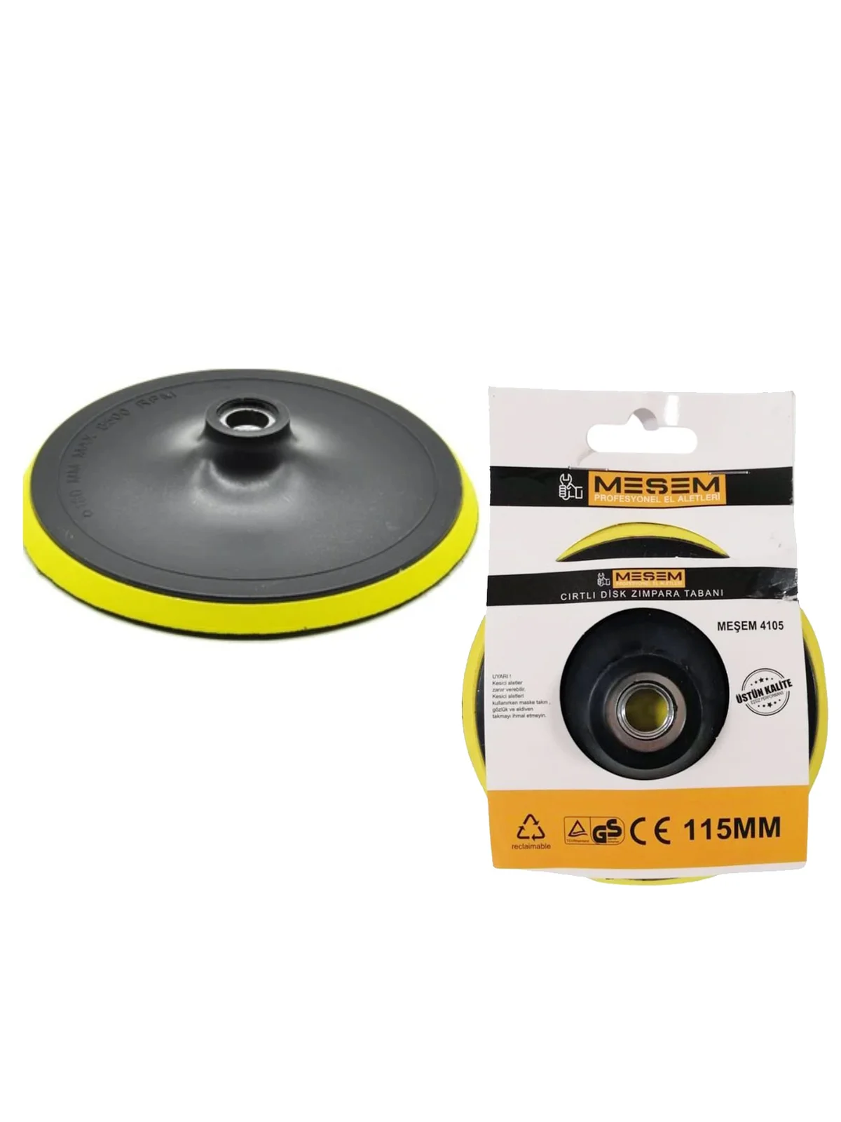 115mm Cırtlı Zımpara Disk Altlığı