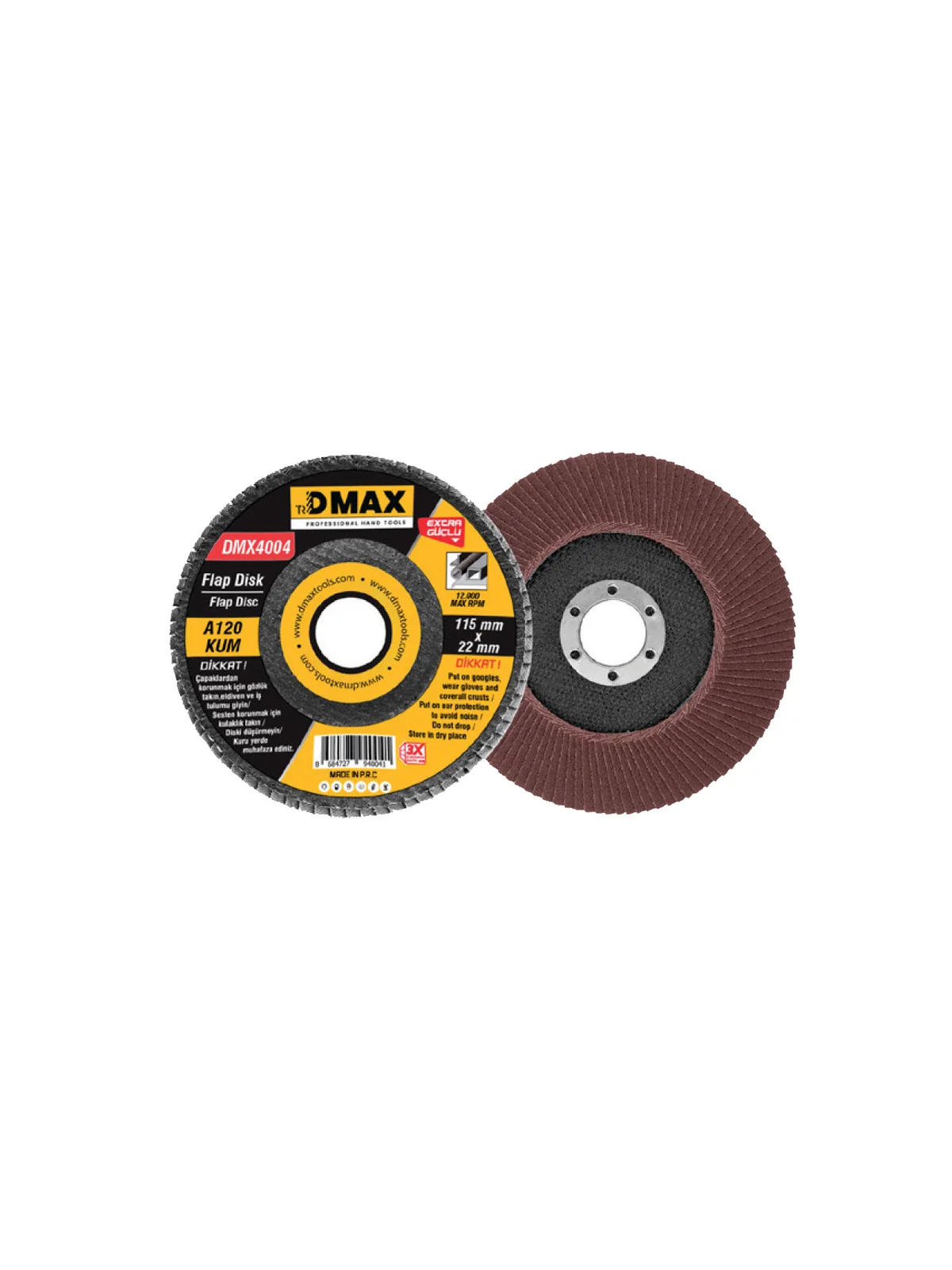 115x22 mm Flap Disk AO 60 Kum DMX4001