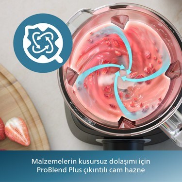 1200W Güçte Blender, ProBlend Plus Teknolojisi ile Yüksek Performans