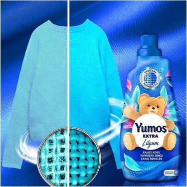 1440 ml Yumuşatıcı ile Extra Lilyum Aroması 60 Yıkama