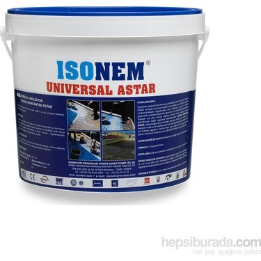 15 kg Akrilik ve Çimento Bazlı Profesyonel Astar