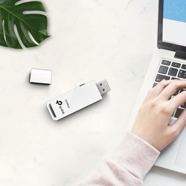 150 Mbps Kablosuz USB Adaptör, Antensiz ve Kompakt