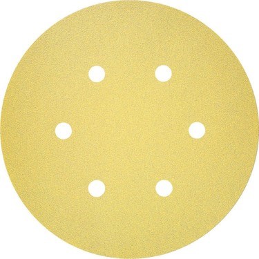150 mm Zımpara, 6 Delikli, 150 Kum, 50'li Paket