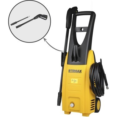 1700 W yüksek basınçlı yıkama makinesi, 150 bar