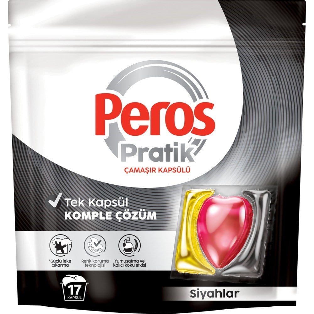 17'li Pratik Siyahlar İçin Çamaşır Ürünü