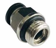 1/8-6 Pnömatik Düz Rekor Erkek