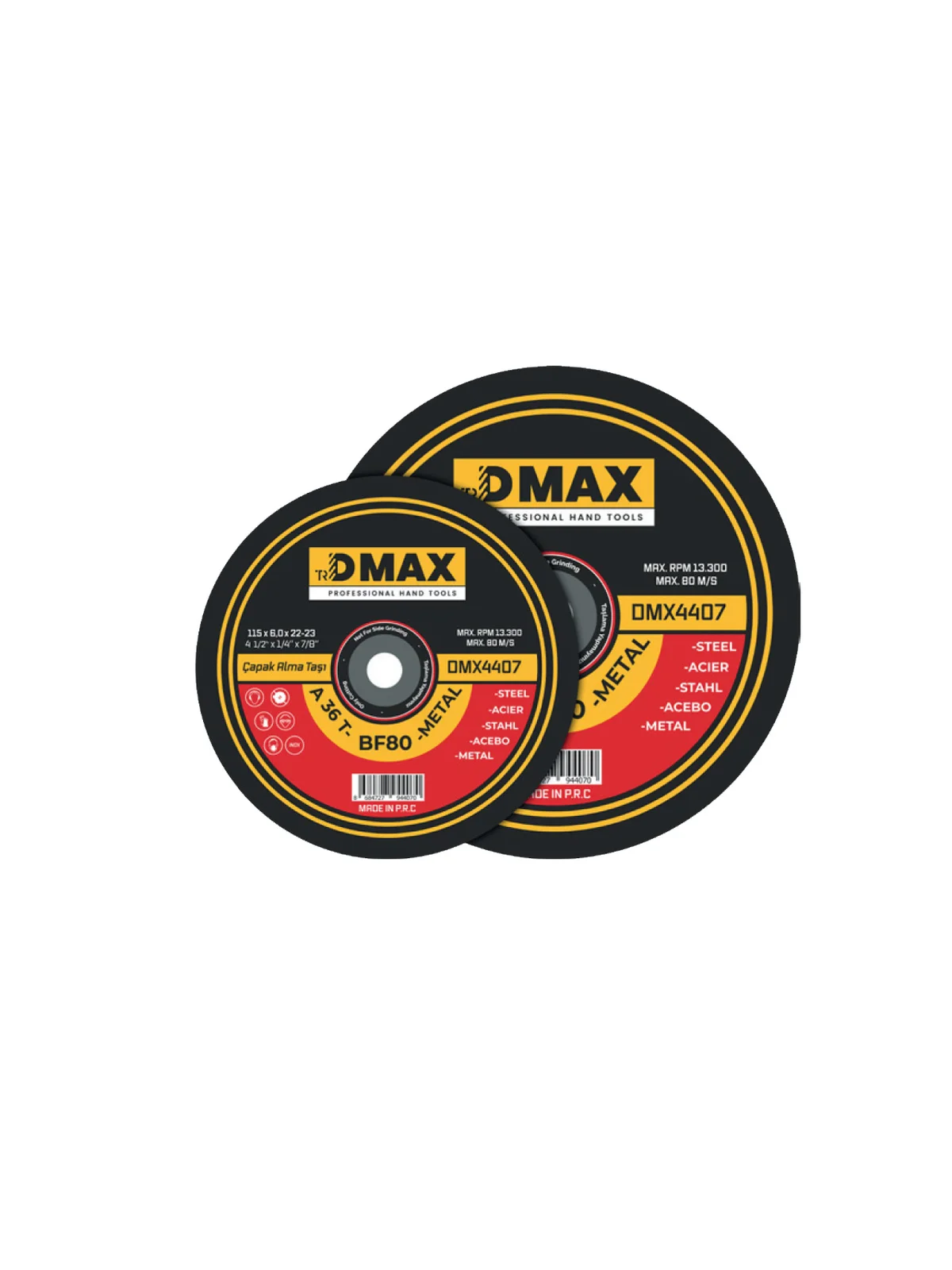 180x2.5x22 mm T41 Metal Kesme Taşı DMX4406