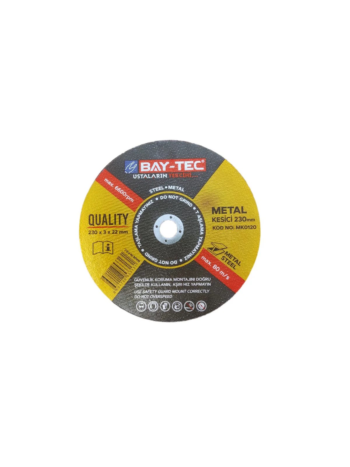 180x3x22 mm Metal Kesme Taşı MK0110