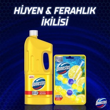 1850 ml Limon Esintisi ile Yoğun Kıvamlı Çamaşır Suyu