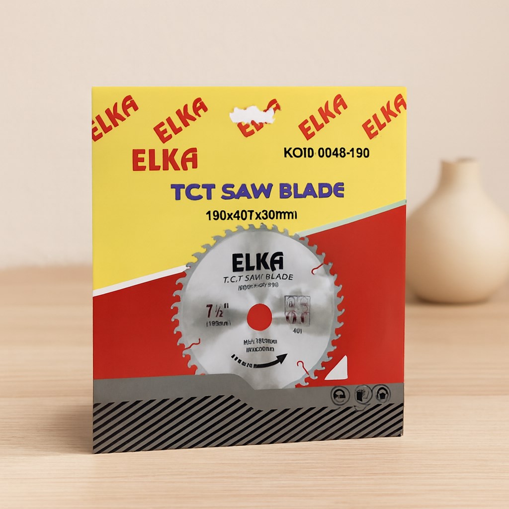 190 mm TCT Testere Bıçağı 40 Diş 30 mm Göbek Ahşap/Sunta