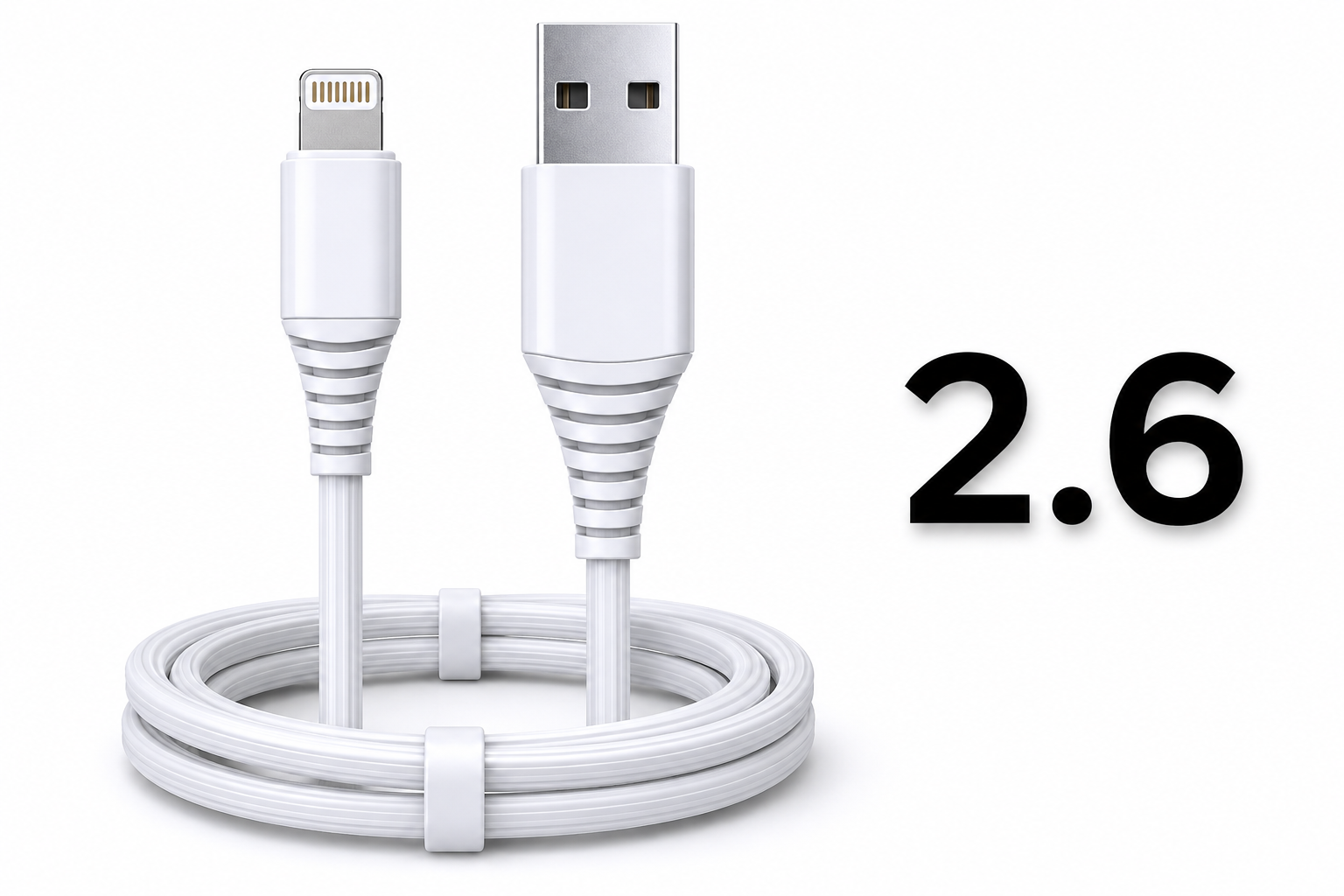 2.6A USB Lightning Sarj + Kablosu