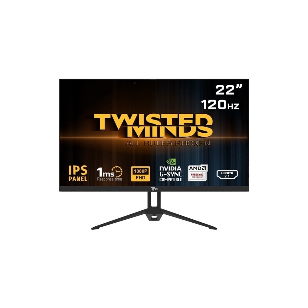 22 inç 120Hz FHD 1ms HDMI DP Bağlantılı Çerçevesiz Gaming Monitör