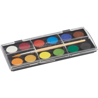 23 Mm 12 Renk Sulu Boya Seti, Faber-Castell