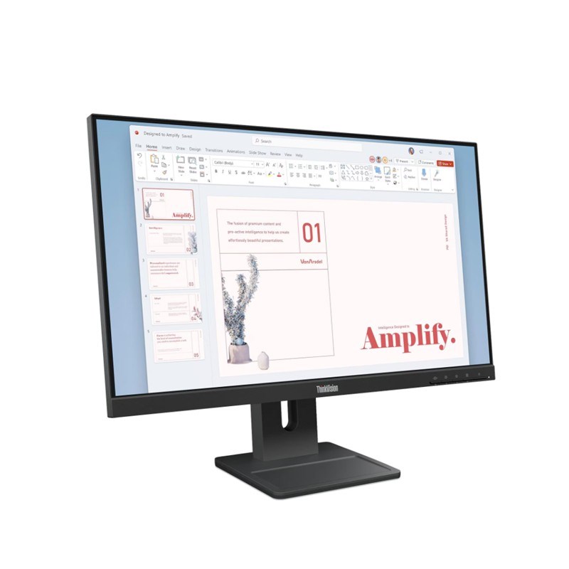 23.8 E24-40 THINKVISION 64BAMAT1TK FHD 6MS 100HZ HDMI+DP+VGA WLED MONITOR