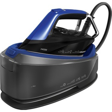 2400 watt güçte buhar kazanlı ütü, ActiGlide taban ile kolay ütüleme