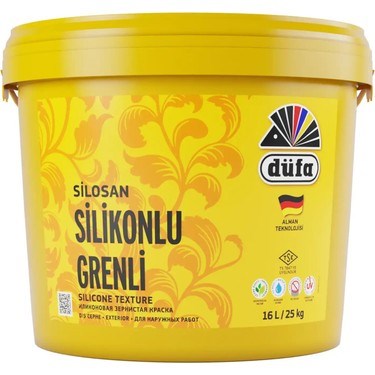 25 kg Silikonlu Grenli Beyaz Dış Cephe Boyası ile Koruma Sağlayın