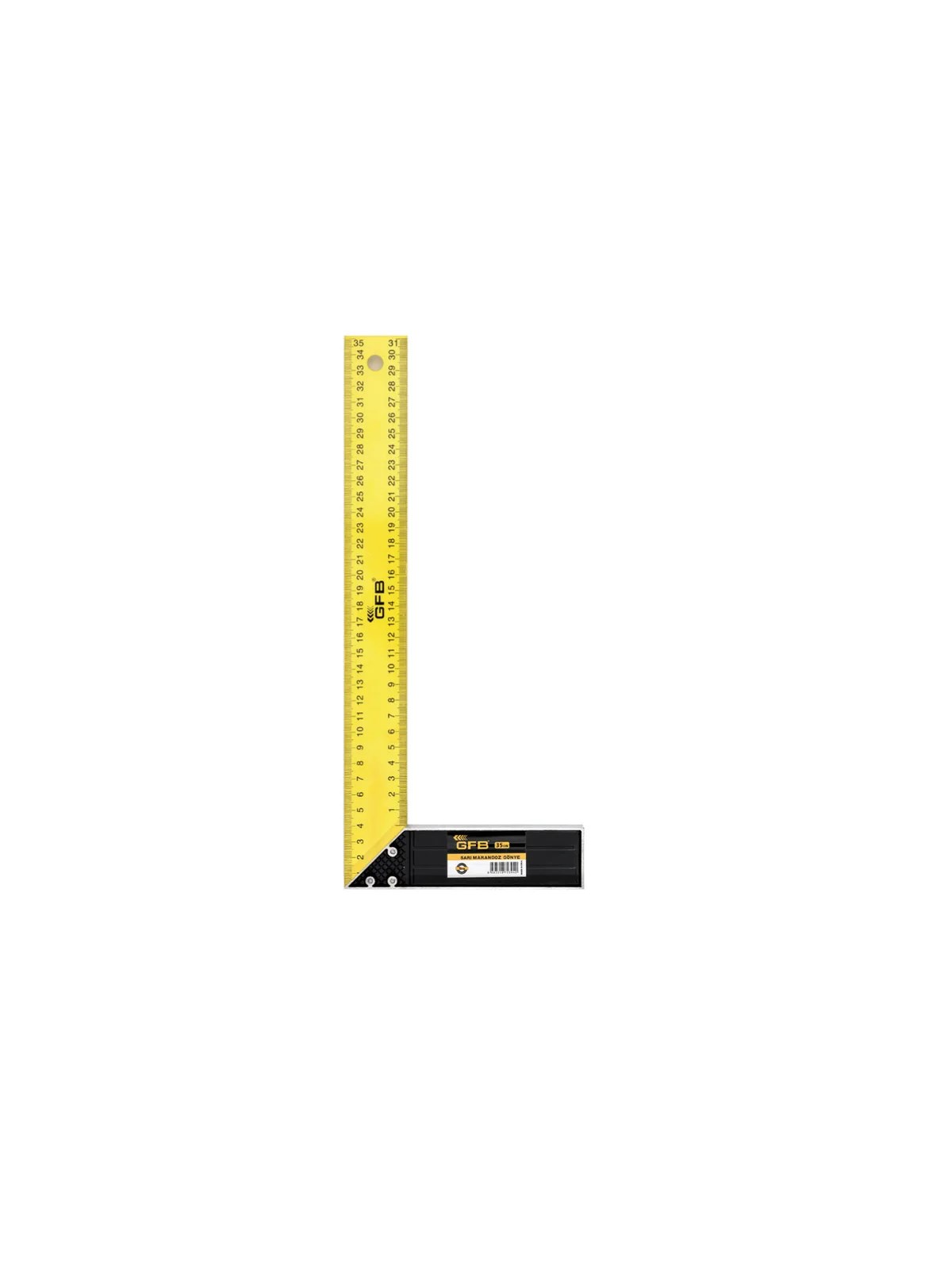 25cm Sarı Marangoz Gönye GFB5540