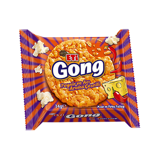 27447 Gong Peynirli Acılı 68gr