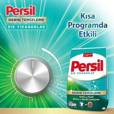 3 kg Toz Çamaşır Deterjanı ile Sık Yıkanan Beyazlar için