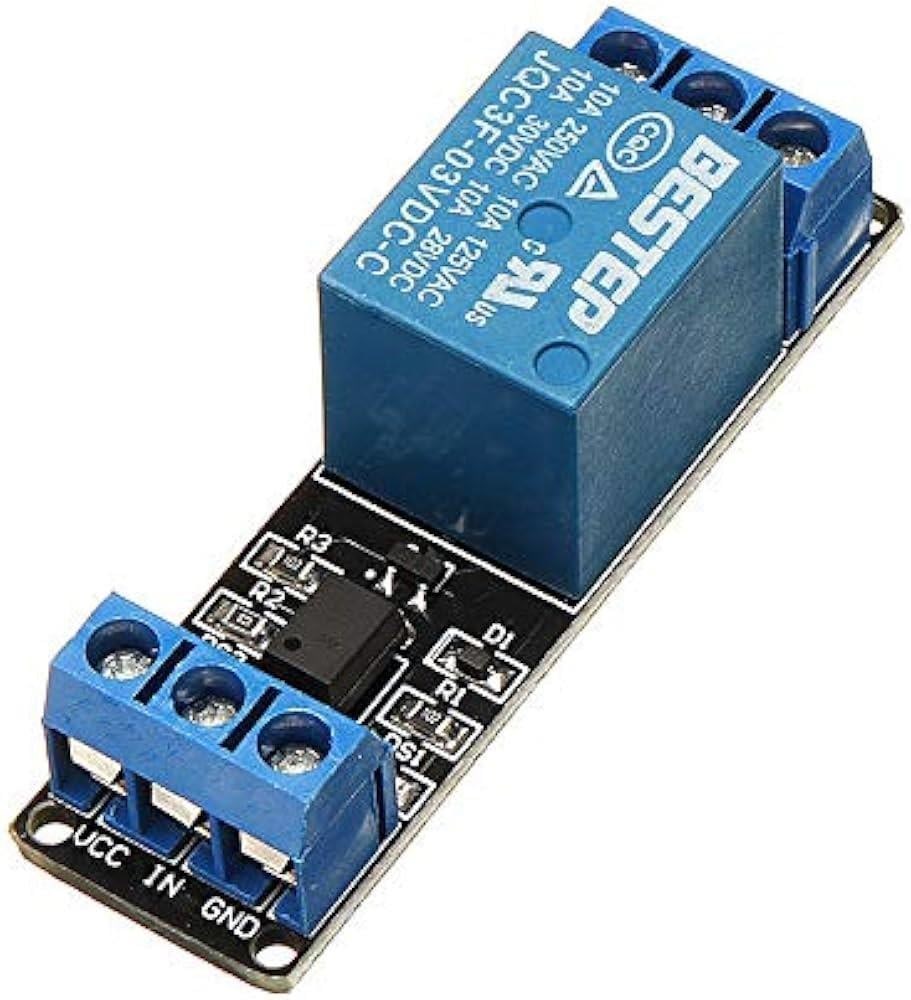 3.3V 1 Kanal Röle Kartı - Tek Kontak Röle