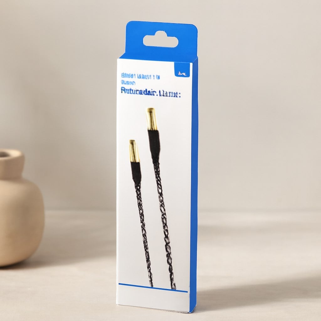 3.5mm AUX Örgülü Ses Kablosu 1m
