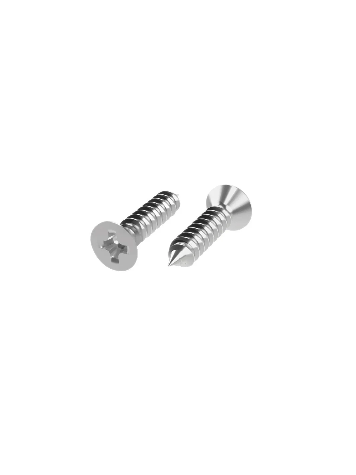 3.9x60 mm YHB Inox Saç Vidası DIN 7982