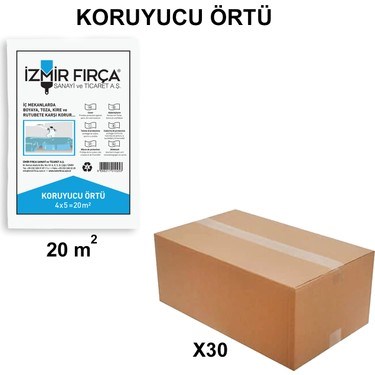 30 Adet 20 M2 Koruyucu Örtü