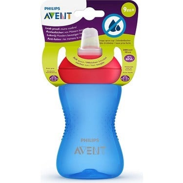 300 ml Ergonomik Alıştırma Bardağı, Mavi Renk