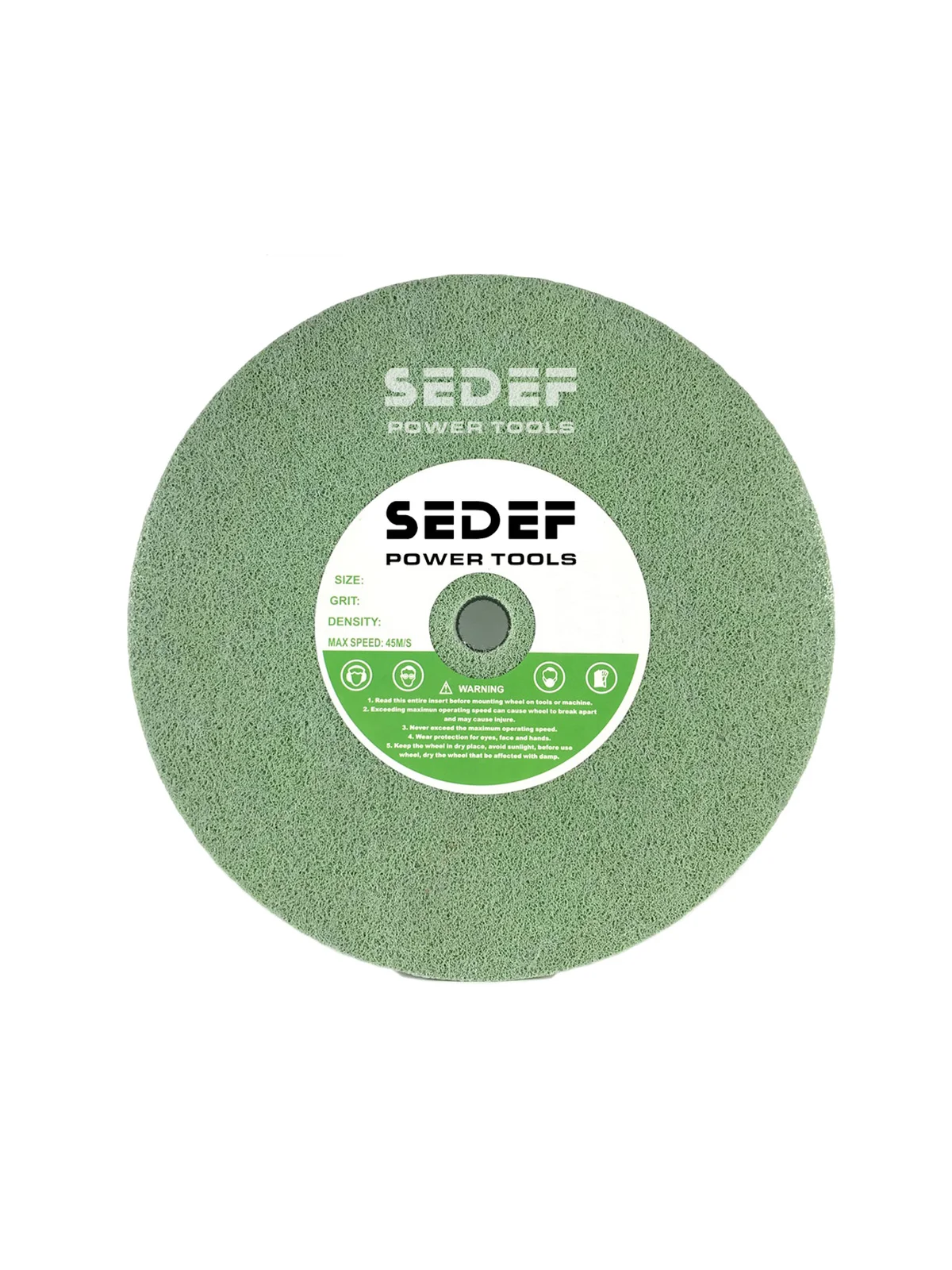 300x40x30 mm Yeşil Skoç Elyaf Zımpara Taşı 7PA 240 Kum
