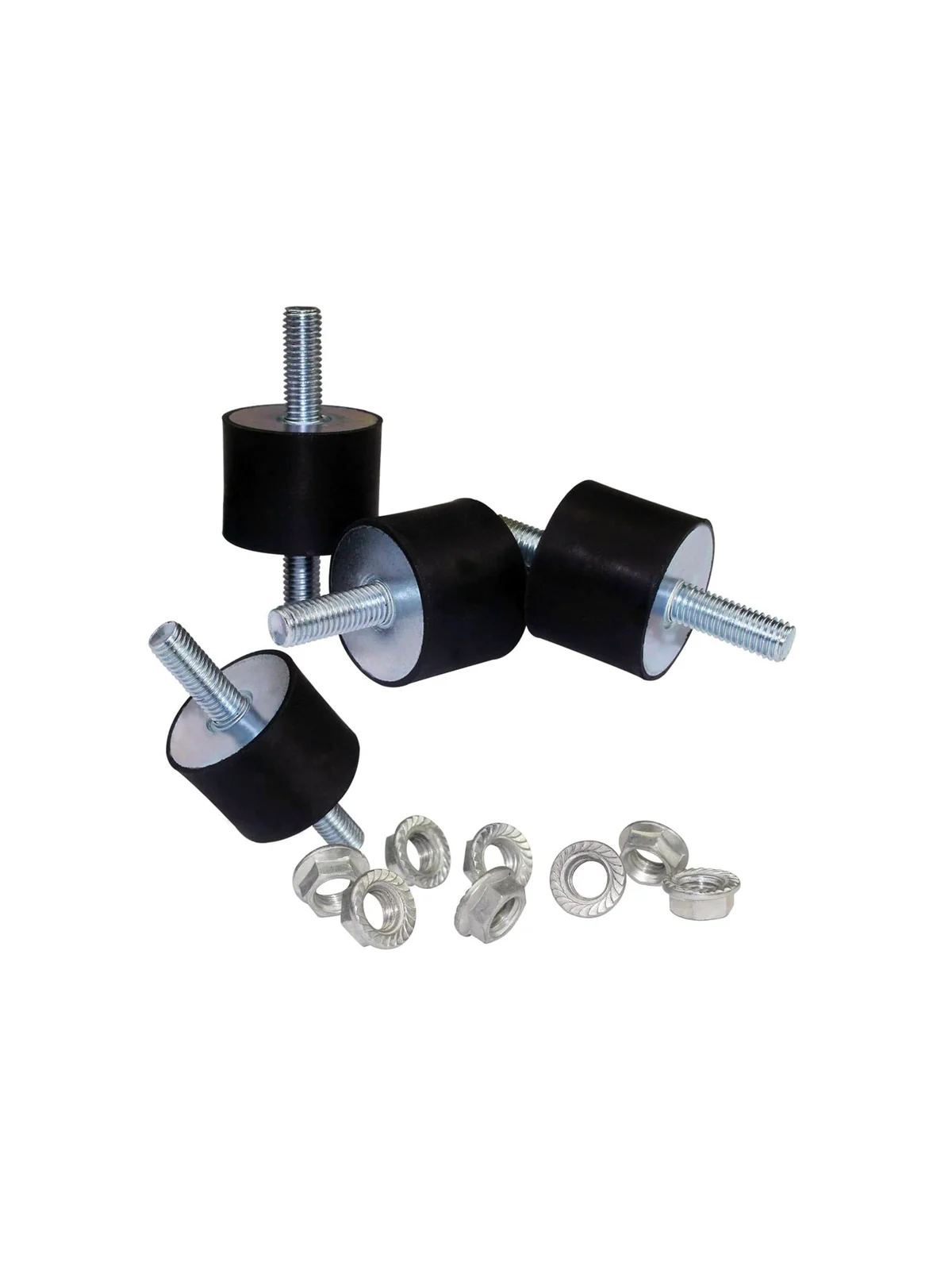 30X20MM M8  A  TİP LASTİK TAKOZ 8 ADET SET, 16 ADET ŞAPKALI m8 SOMUNLA BİRLİKTE