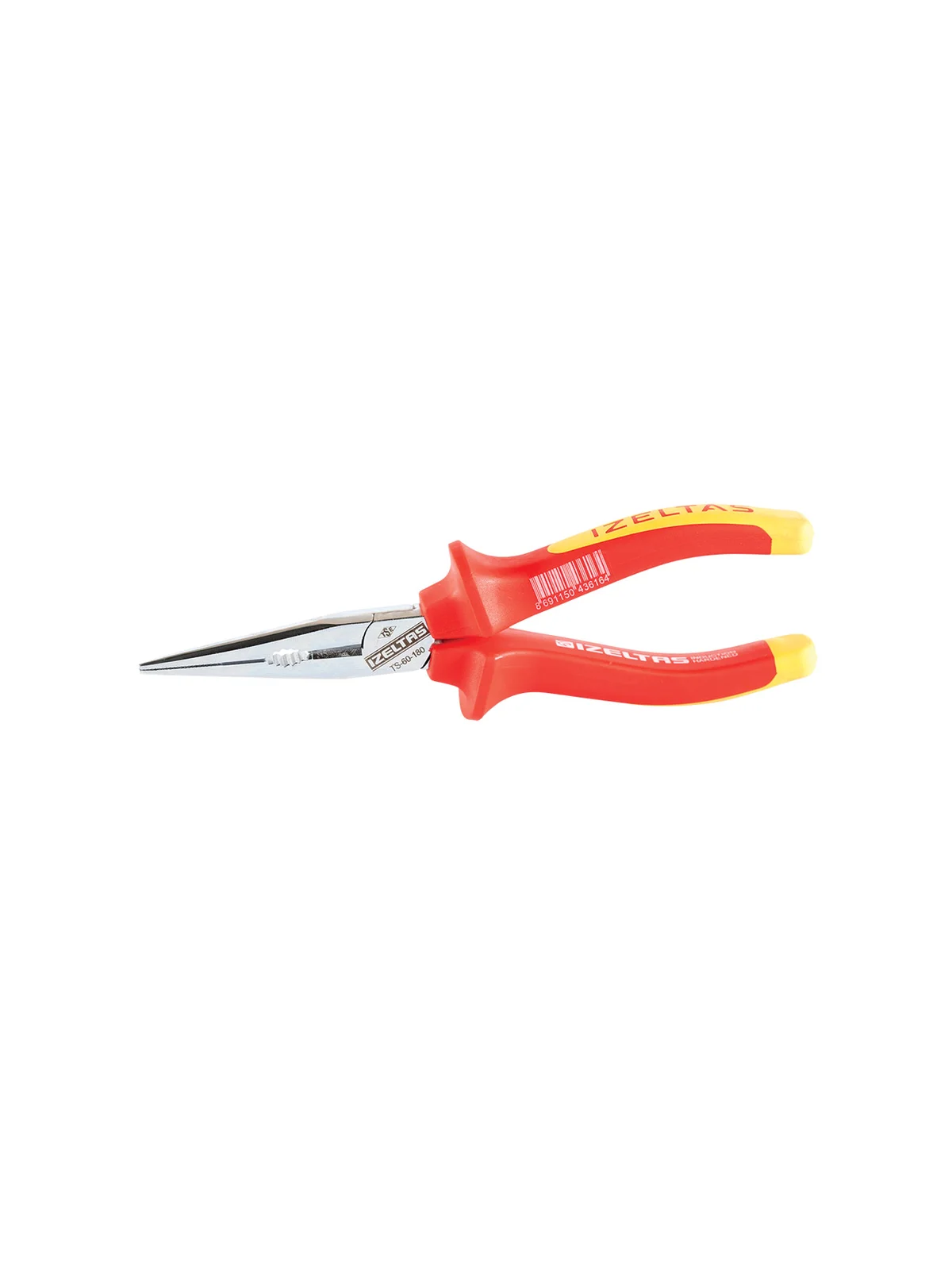 3220 İzoleli 1000V Elektrikçi Kargaburun Düz Uçlu 160 mm